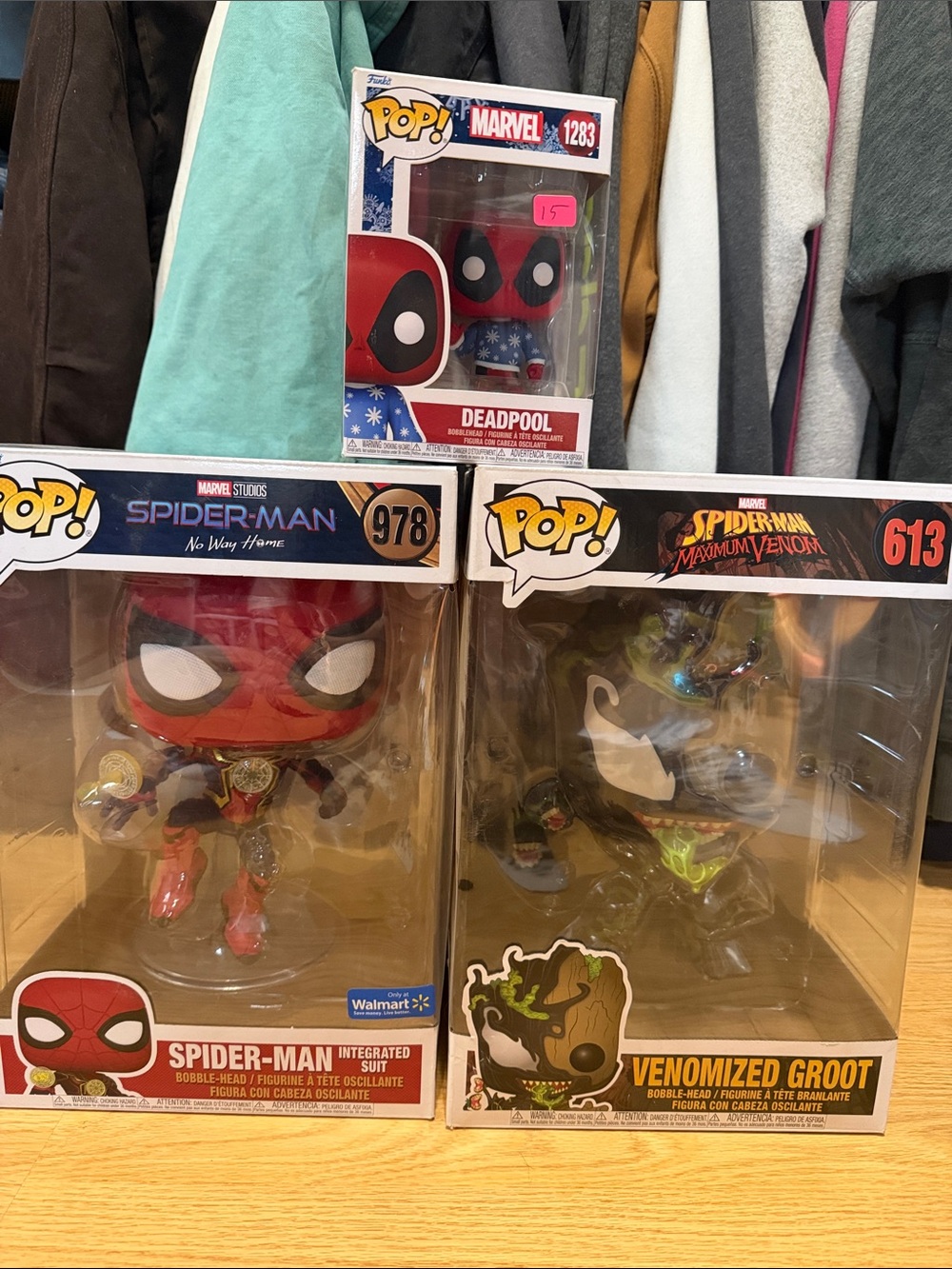 Pop Funko Marvel set